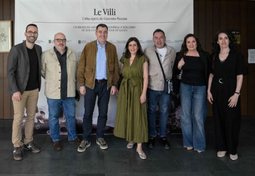 Un total de 150 alumnos de seis centros educativos galegos poñen en escena a Ópera ‘Le Ville’ de Puccini